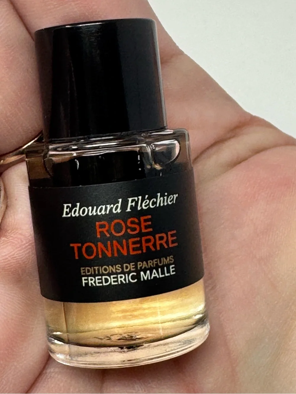 Rose Tonnerre Deluxe Travel Size 7ml /.24 oz NIB